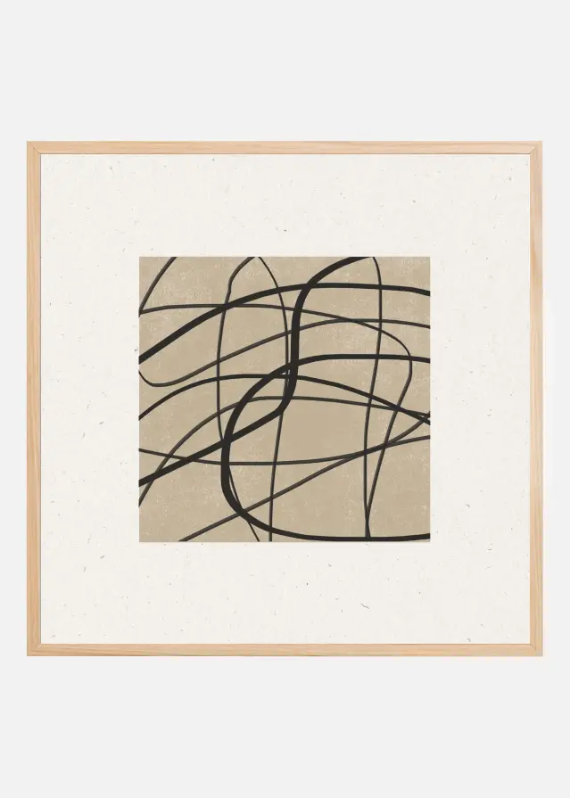 Bildverkstad Tangled Paths Poster