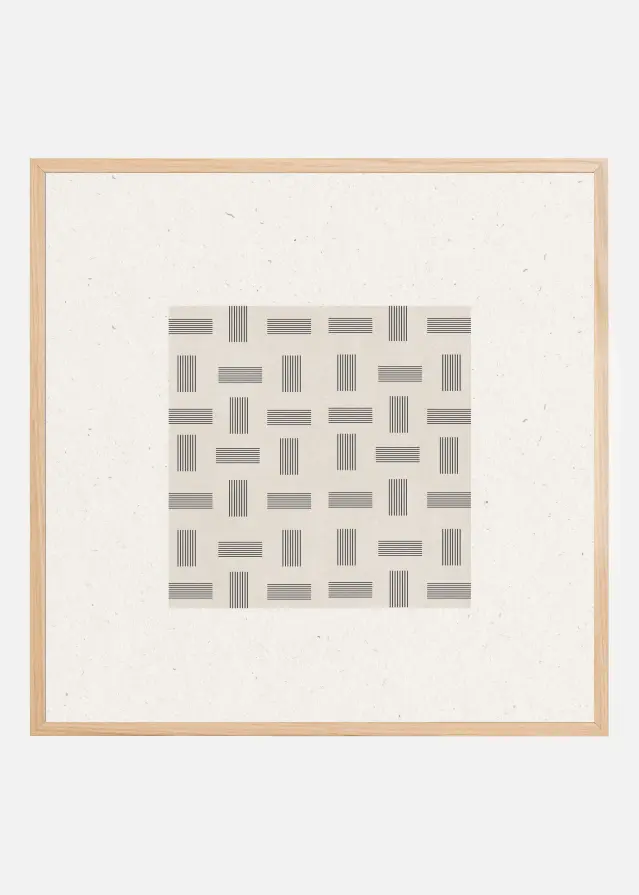 Bildverkstad Lines and Balance Poster