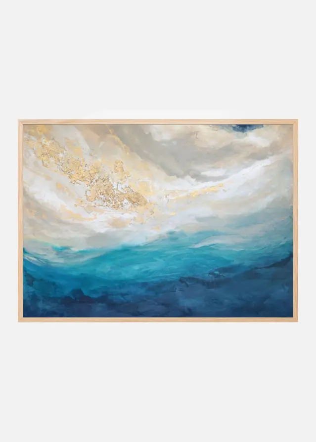 Bildverkstad Celestial Waves Poster