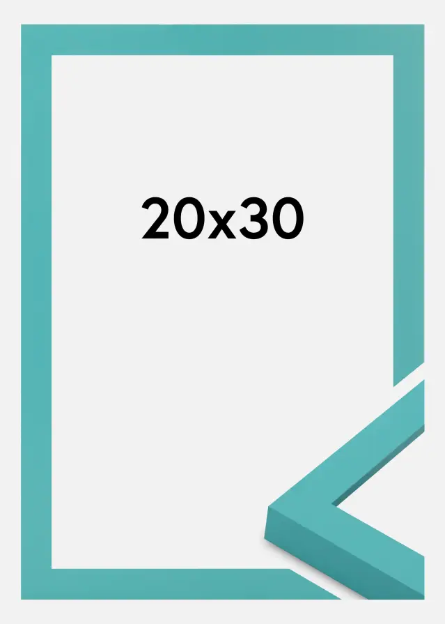 Jämtlands Ramfabrik Rahmen Selection Acrylglas Aqua Blue 20x30 cm