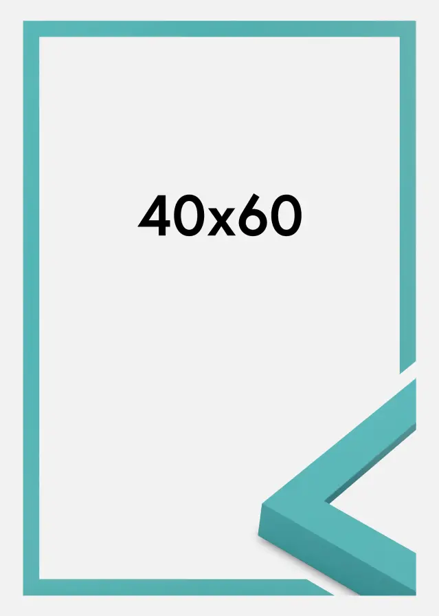 Jämtlands Ramfabrik Rahmen Selection Acrylglas Aqua Blue 40x60 cm