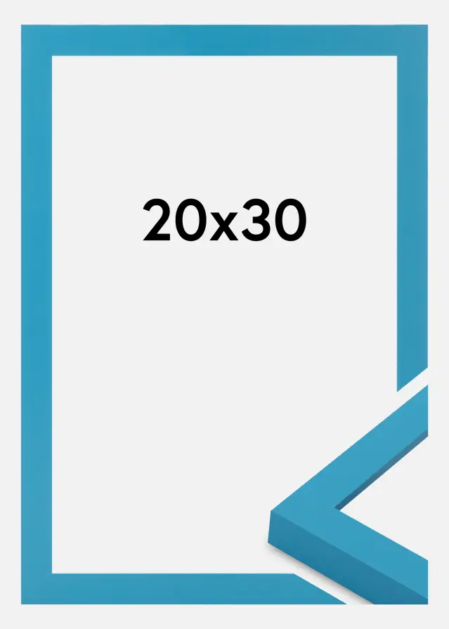 Jämtlands Ramfabrik Rahmen Selection Acrylglas Light Blue 20x30 cm
