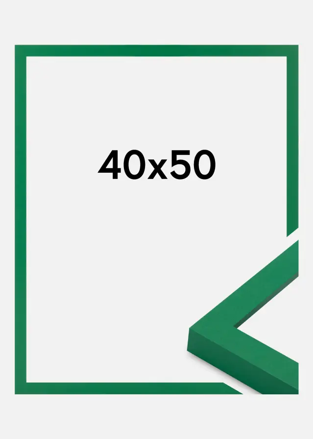 Jämtlands Ramfabrik Rahmen Selection Acrylglas Light Green 40x50 cm