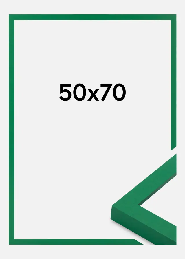 Jämtlands Ramfabrik Rahmen Selection Acrylglas Light Green 50x70 cm