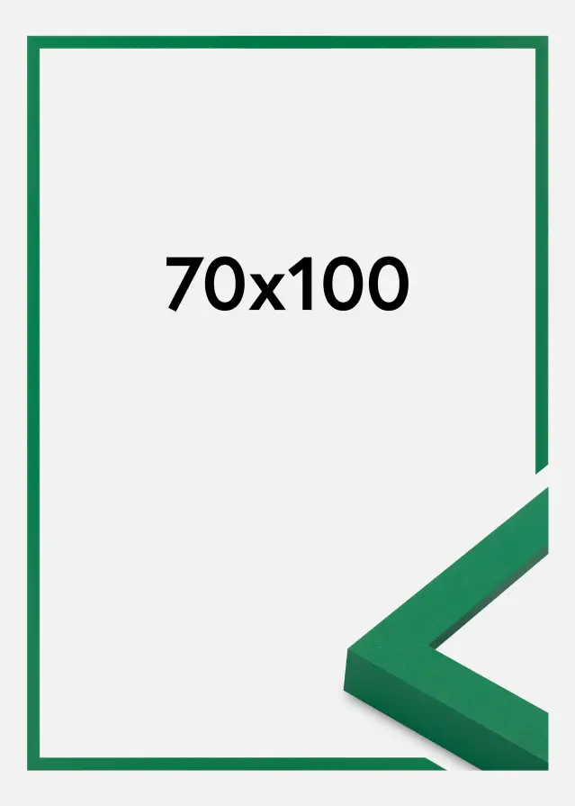 Jämtlands Ramfabrik Rahmen Selection Acrylglas Light Green 70x100 cm