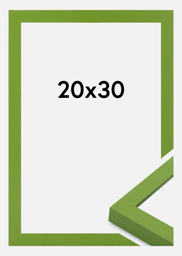 Jämtlands Ramfabrik Rahmen Selection Acrylglas Lime Green 20x30 cm