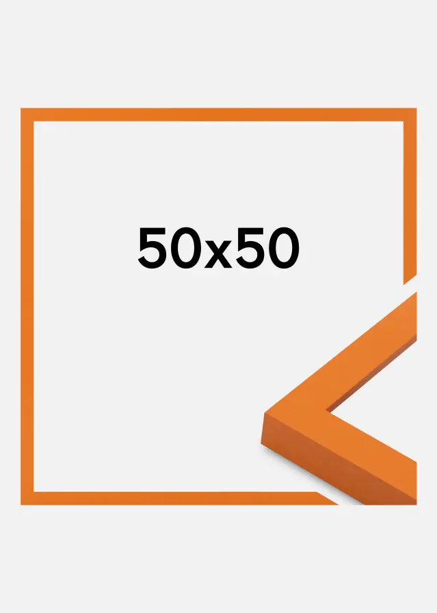 Jämtlands Ramfabrik Rahmen Selection Acrylglas Orange 50x50 cm