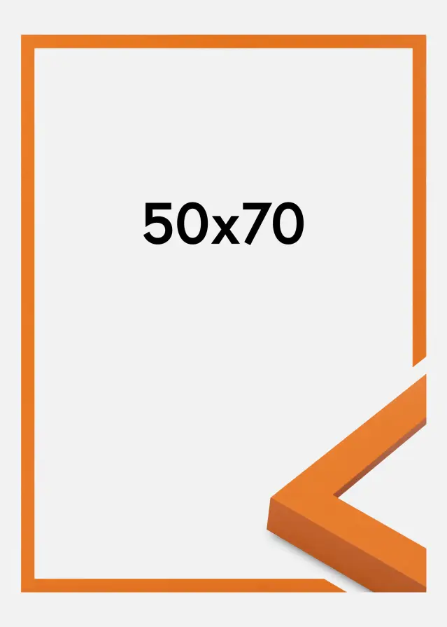 Jämtlands Ramfabrik Rahmen Selection Acrylglas Orange 50x70 cm