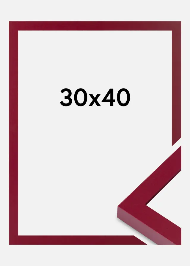 Jämtlands Ramfabrik Rahmen Selection Acrylglas Raspberry 30x40 cm