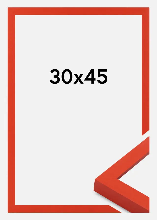 Jämtlands Ramfabrik Rahmen Selection Acrylglas Red 30x45 cm