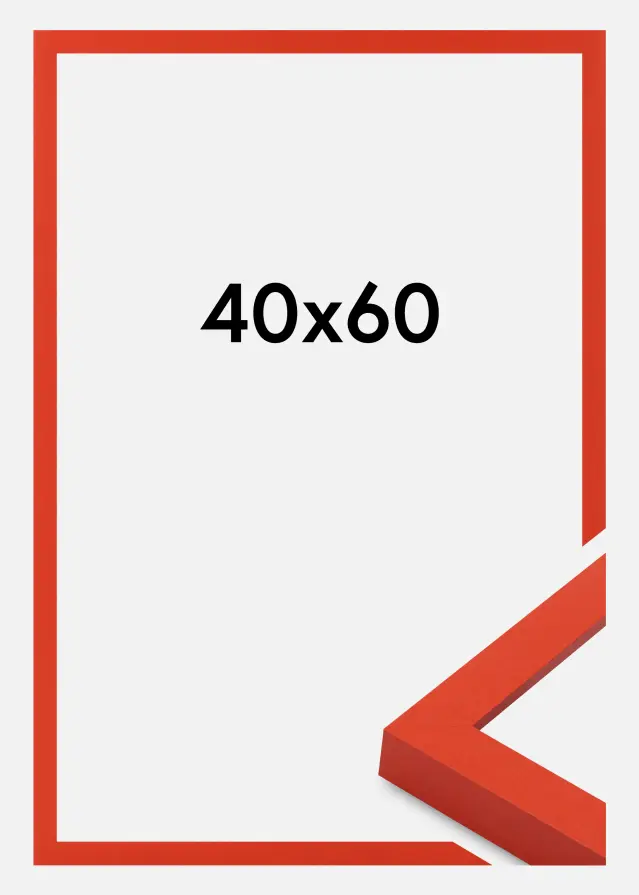 Jämtlands Ramfabrik Rahmen Selection Acrylglas Red 40x60 cm