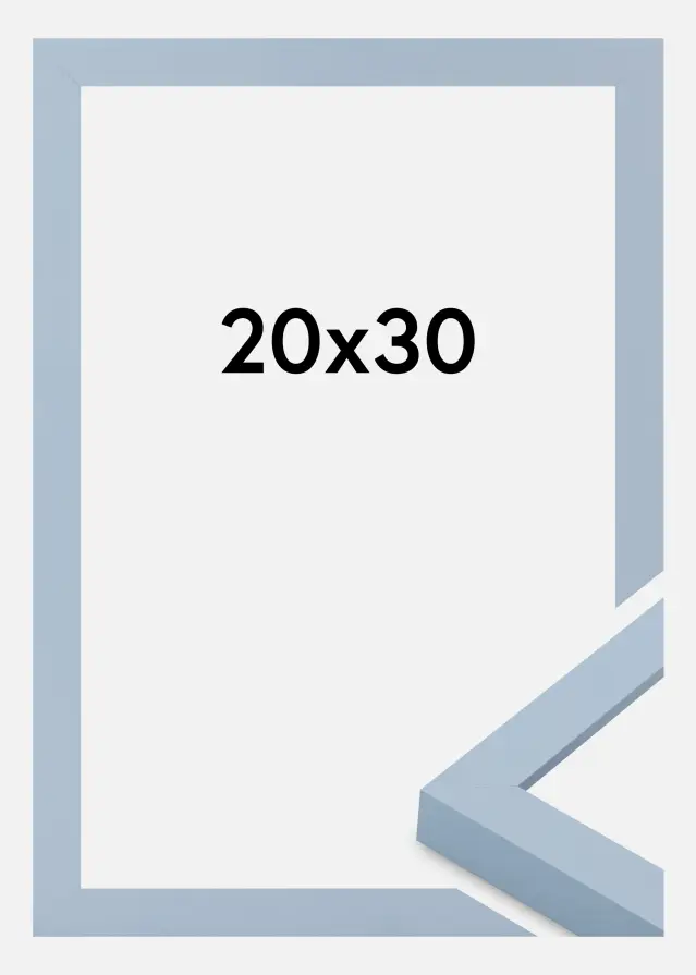 Jämtlands Ramfabrik Rahmen Selection Acrylglas Sky Blue 20x30 cm
