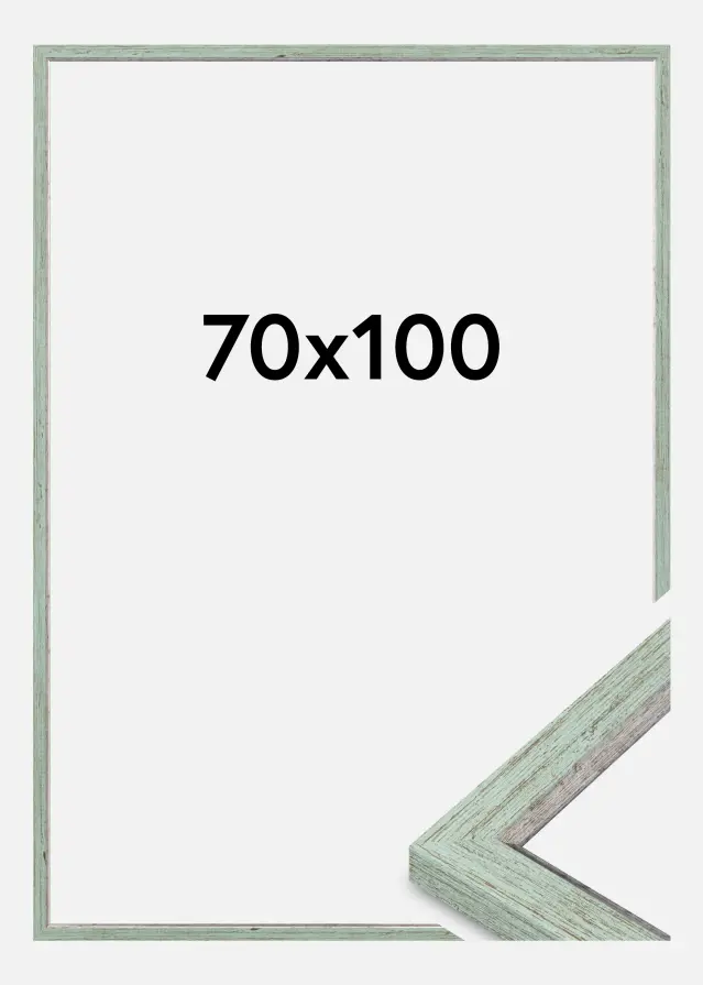 Jämtlands Ramfabrik Rahmen Whitby Acrylglas Grün 70x100 cm