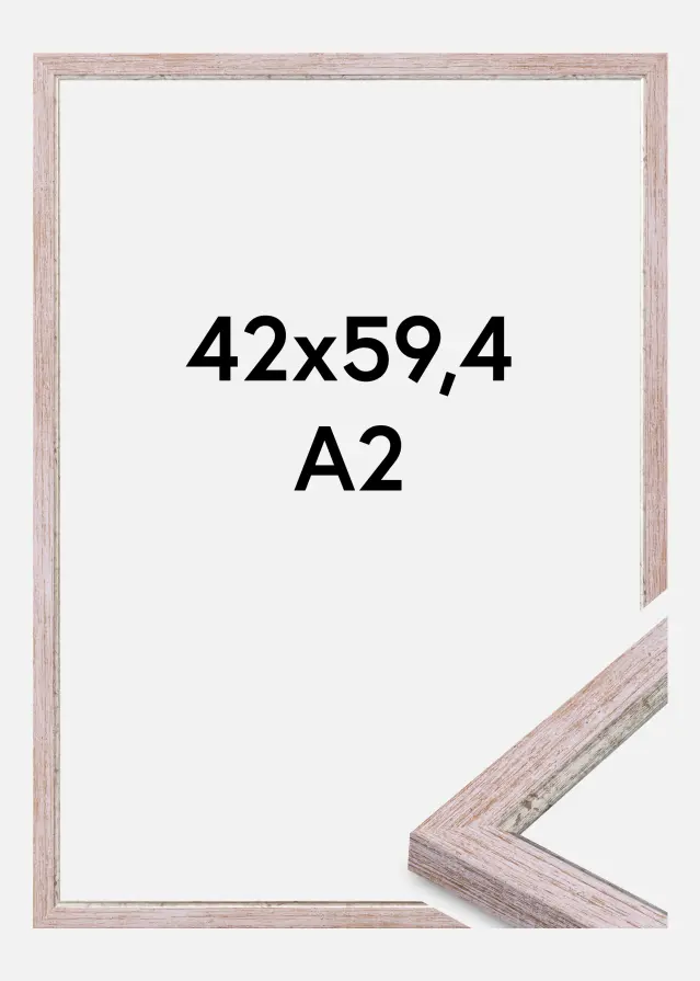 Jämtlands Ramfabrik Rahmen Whitby Acrylglas Lila 42x59,4 cm (A2)