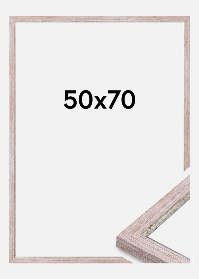 Jämtlands Ramfabrik Rahmen Whitby Acrylglas Lila 50x70 cm