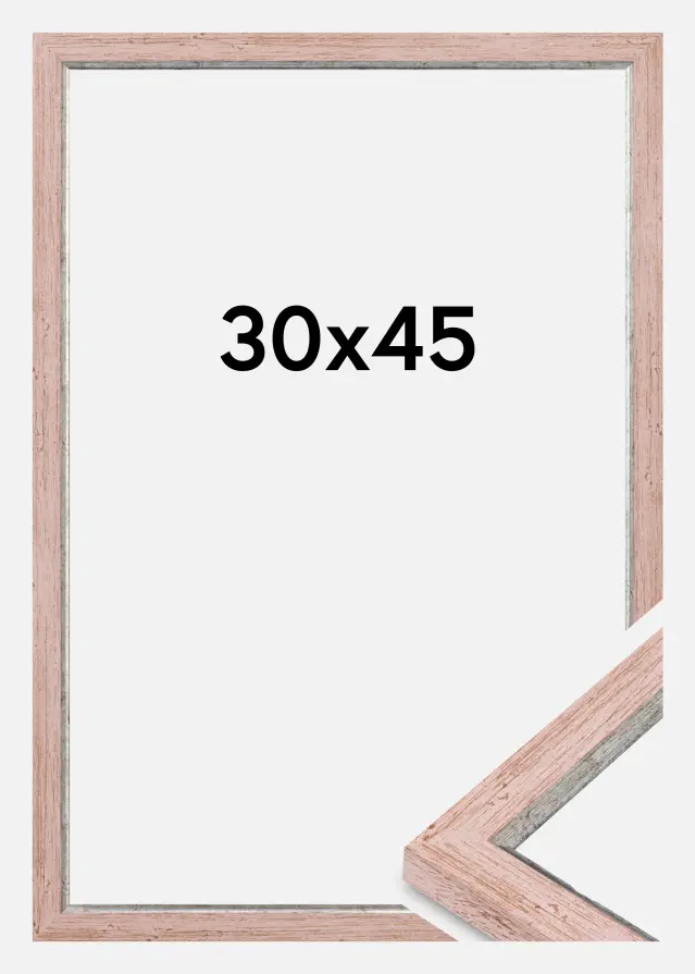 Jämtlands Ramfabrik Rahmen Whitby Acrylglas Rot 30x45 cm