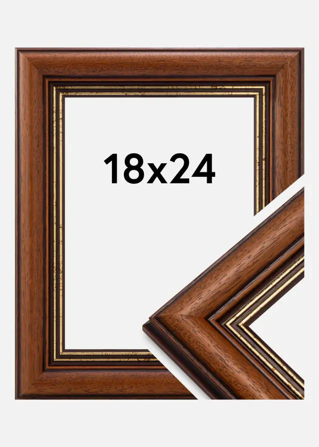 Galleri 1 Rahmen Old Retro Acrylglas 18x24 cm