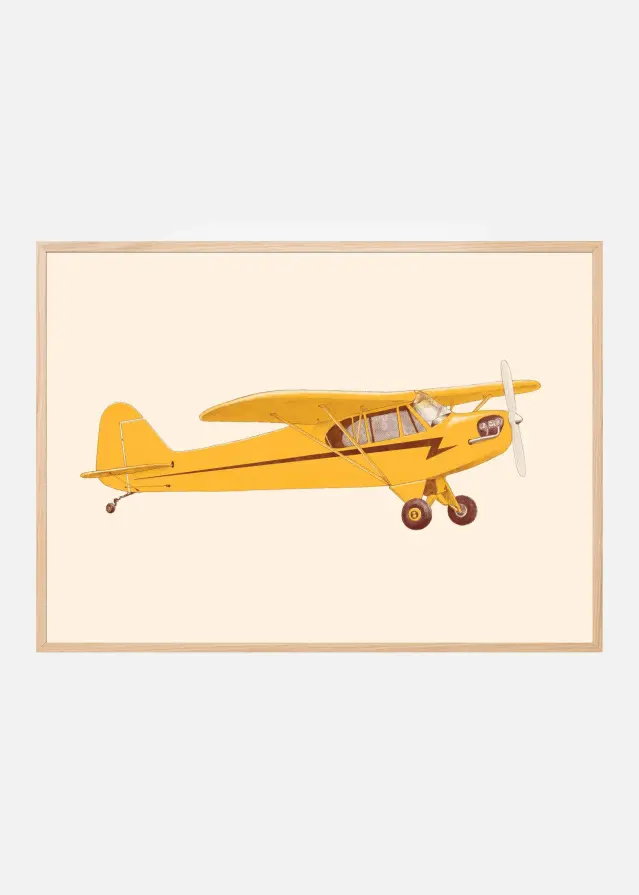 Bildverkstad Little Yellow Club Piper Club Poster