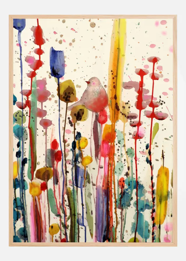 Bildverkstad Bird in Bliss Poster