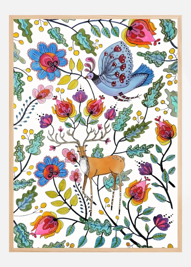 Bildverkstad Il Etait Une Fois Poster