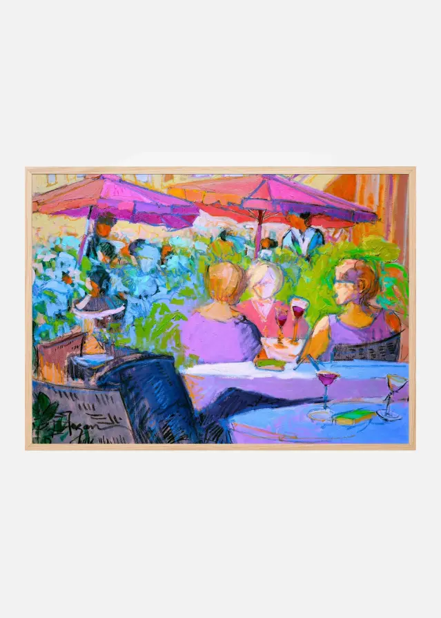 Bildverkstad CafAc Vibes Poster