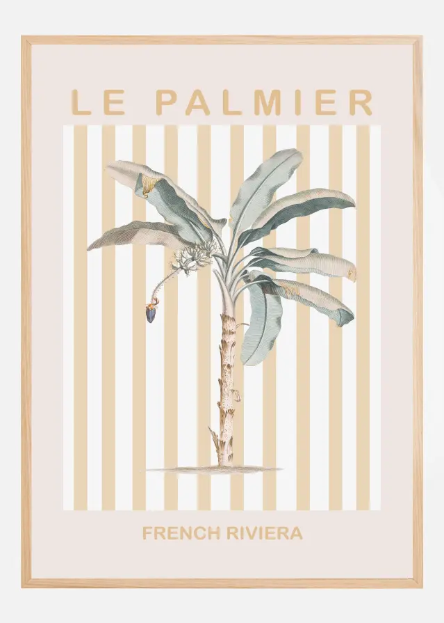 Bildverkstad Riviera Plam Tree Poster