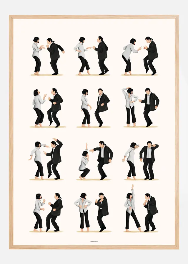 Bildverkstad Pulp Fiction 2 Poster