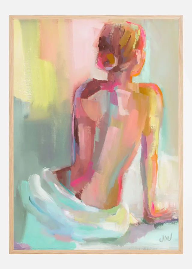 Bildverkstad Woman Posing Poster