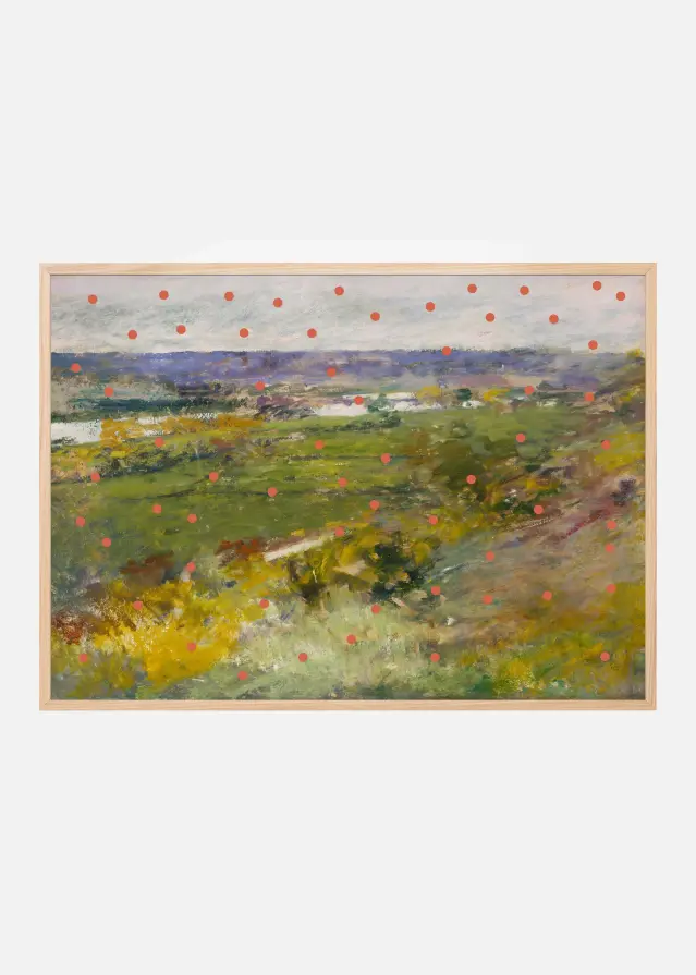Bildverkstad Landscape and Dots Poster
