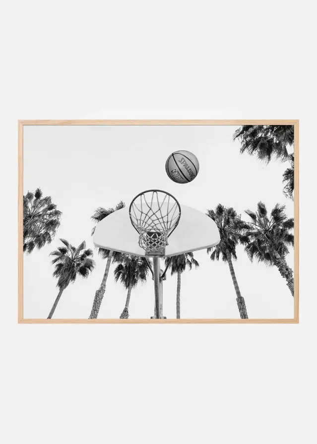 Bildverkstad Basketball Poster