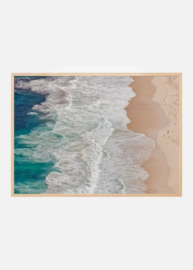 Bildverkstad Where the Ocean Ends... Poster