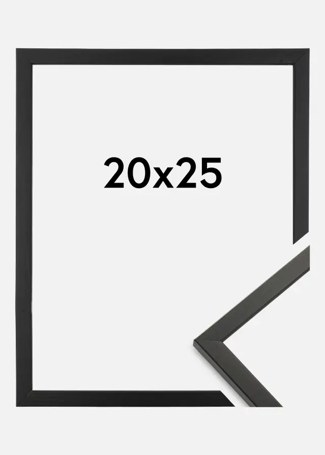 Estancia Rahmen Galant Acrylglas Schwarz 20x25 cm