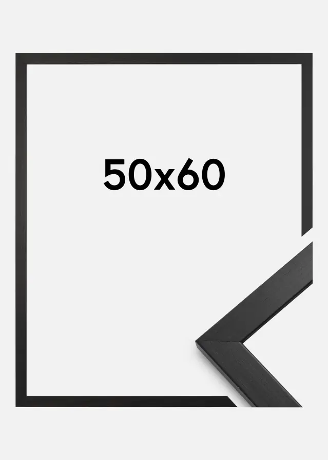 Estancia Rahmen Stilren Acrylglas Schwarz 50x60 cm