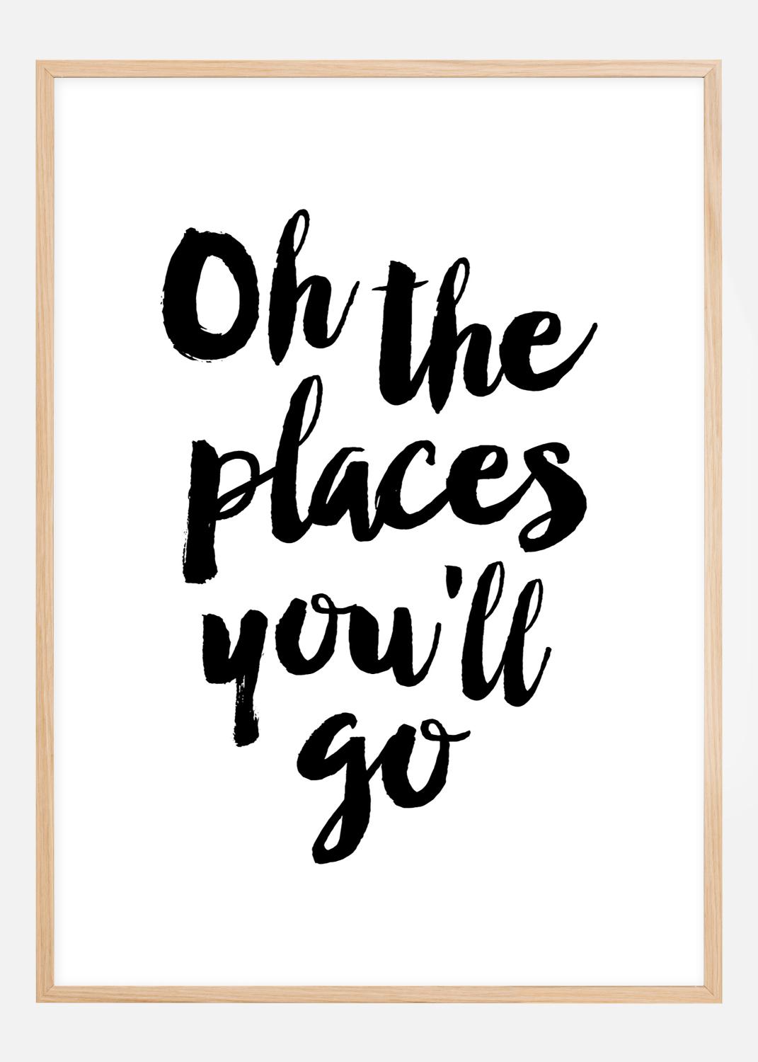 Product Image for Oh the places you'll go Poster (21x29.7 cm (A4))