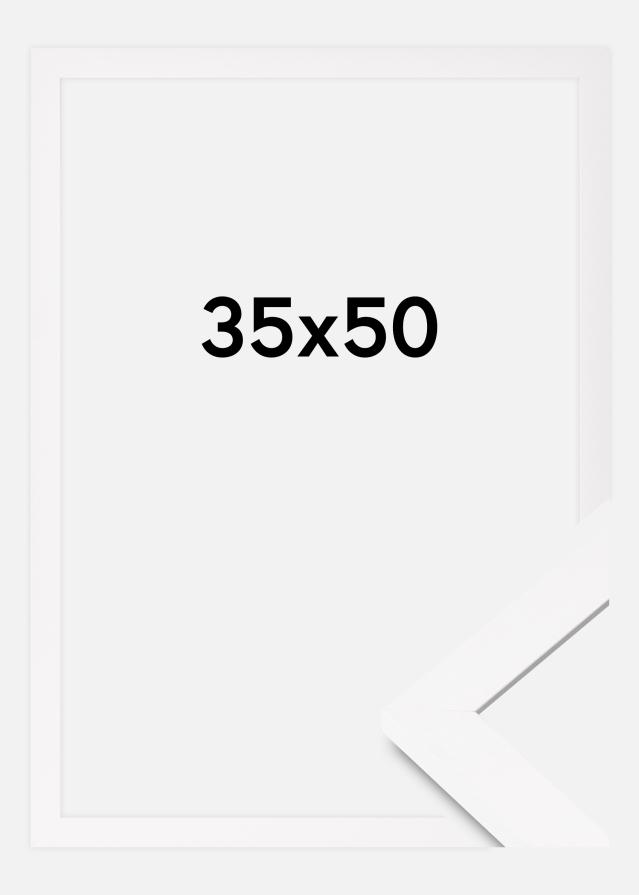 BGA Rahmen BGA Classic Acrylglas Weiß 35x50 cm