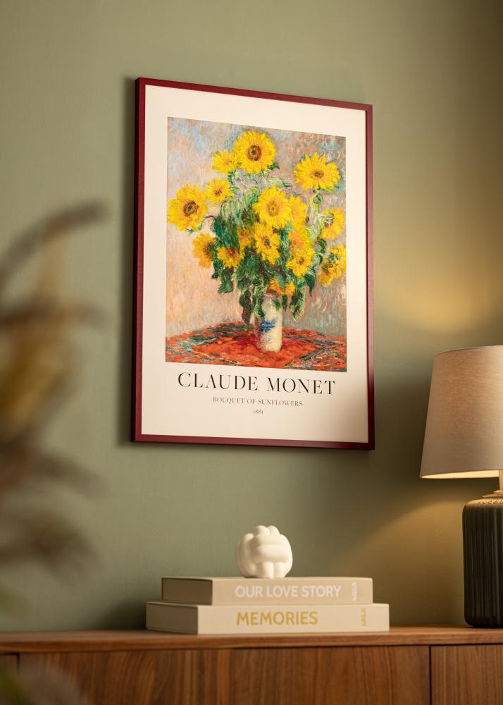 Artlink Colorful Acrylglas Rot 60x80 cm