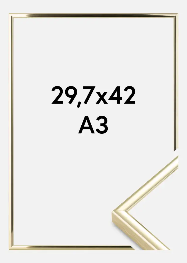 Estancia Rahmen Nielsen Premium Classic Gold 29,7x42 cm (A3)