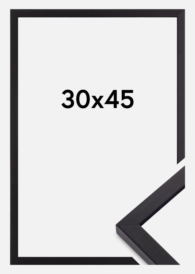 Mavanti Rahmen Torrance Matt Antireflexglas Schwarz 30x45 cm