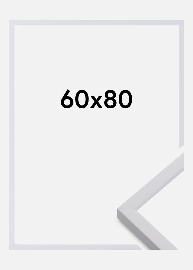 Estancia Rahmen Exklusiv Weiß 60x80 cm