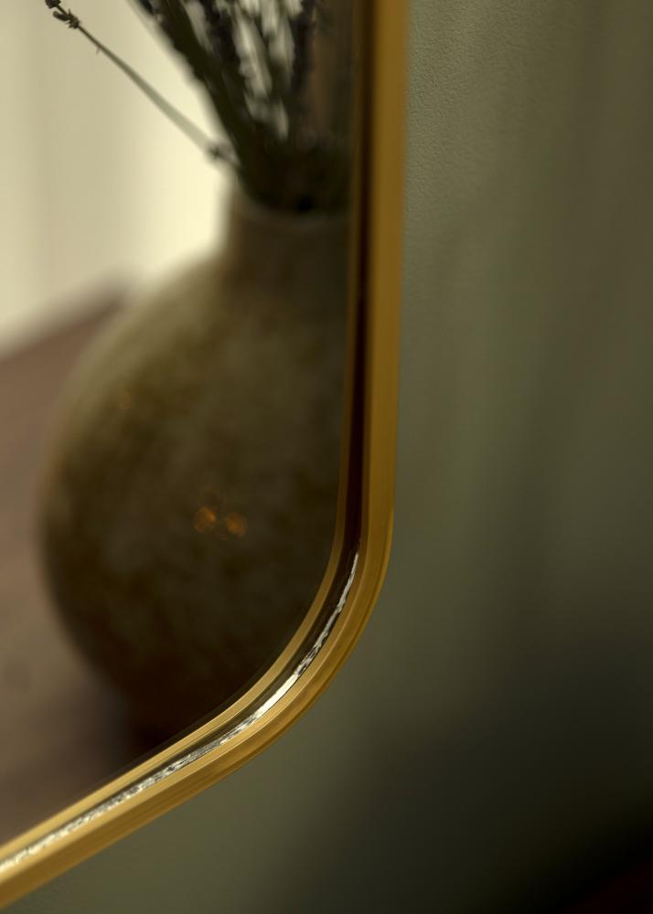 KAILA KAILA Spiegel Deep Retro - Brushed Gold 41x41 cm