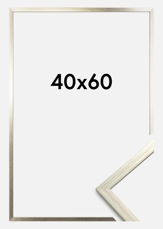 Galleri 1 Rahmen Edsbyn Silber 40x60 cm