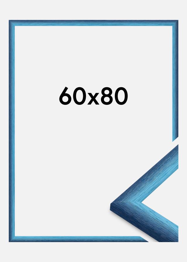 Jämtlands Ramfabrik Rahmen Cornwall Acrylglas Dunkelblau 60x80 cm