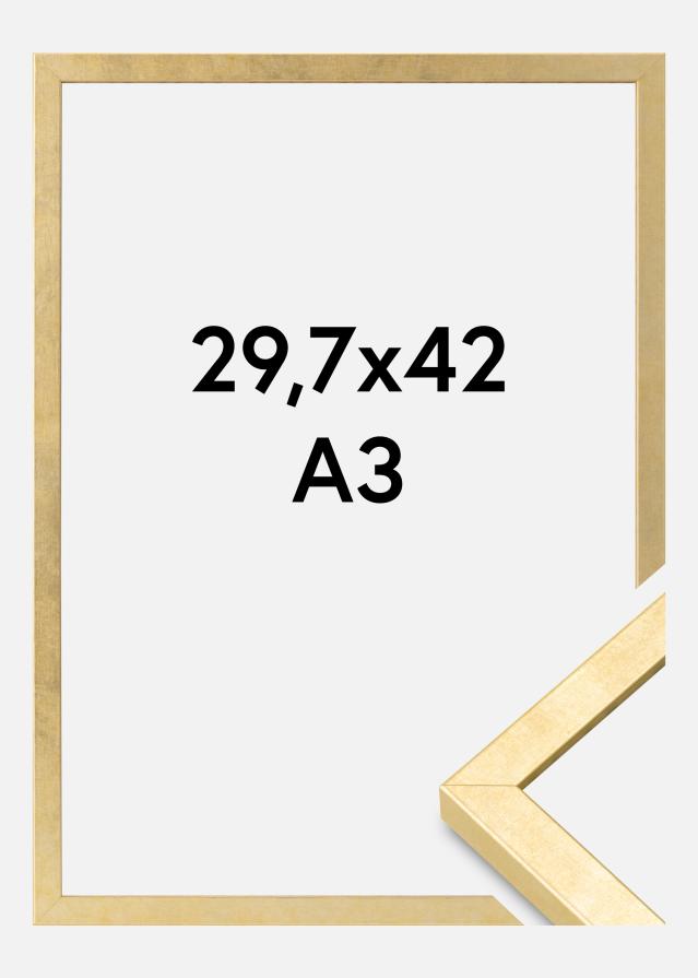 Mavanti Rahmen Ares Acrylglas Gold 29,7x42 cm (A3)