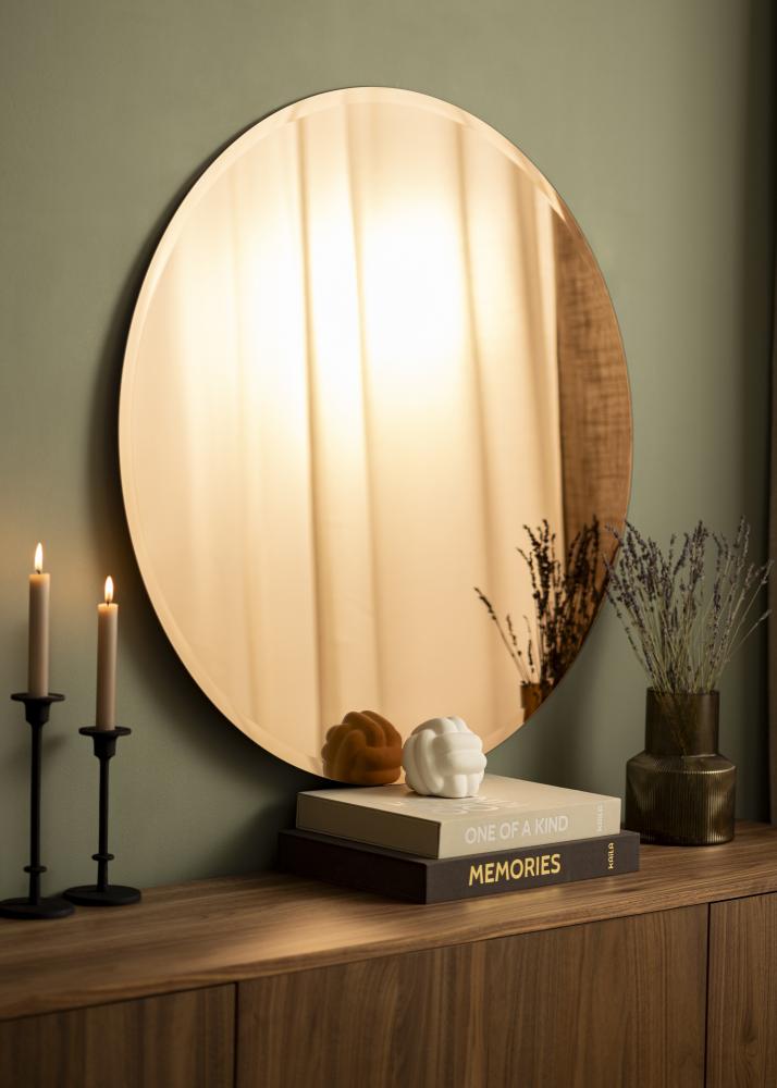 KAILA KAILA Runder Spiegel Rose Gold Deluxe 90 cm Ø