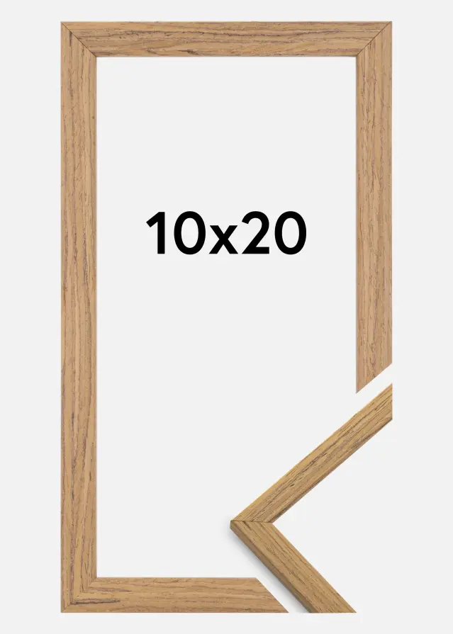 Galleri 1 Rahmen Edsbyn Teak 10x20 cm