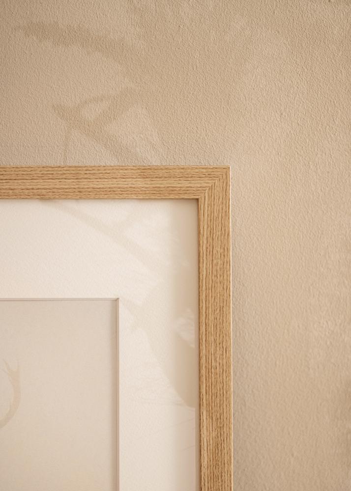 BGA Rahmen Deco Acrylglas Eiche 21x29.7 cm (A4)