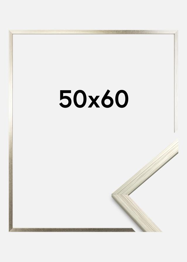 Galleri 1 Rahmen Edsbyn Silber 50x60 cm