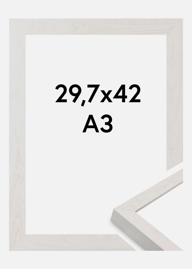 Jämtlands Ramfabrik Rahmen Wells Acrylglas Weiß 29,7x42 cm (A3)