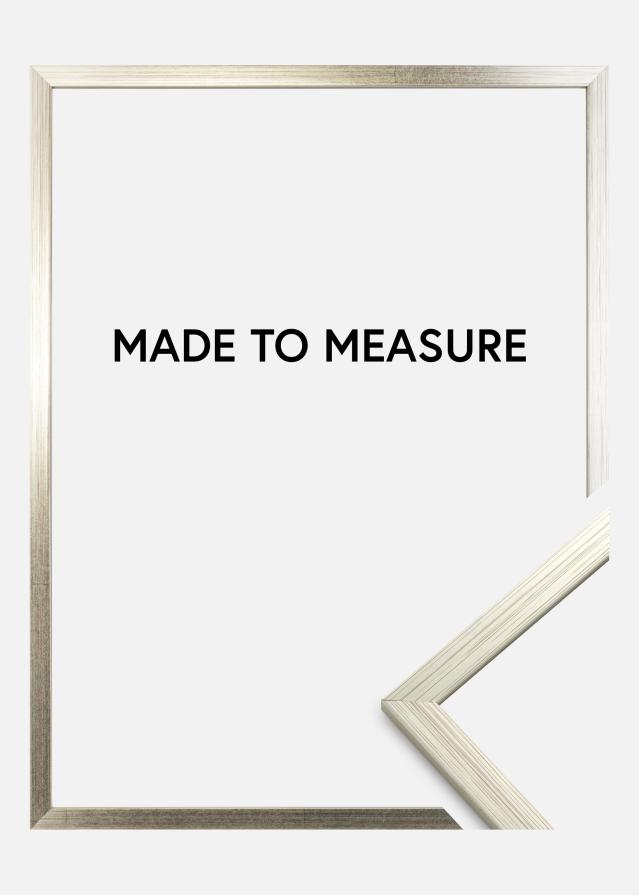 Ramverkstad Rahmen Edsbyn Silber - Größe nach Wunsch