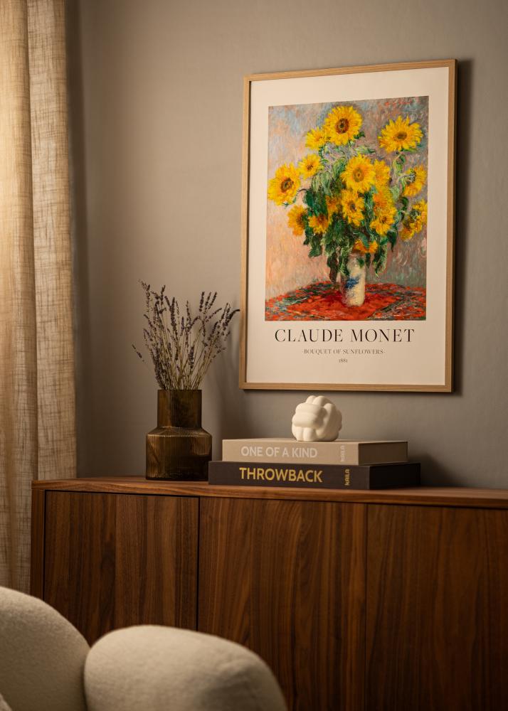 BGA Rahmen Deco Acrylglas Eiche 21x29.7 cm (A4)